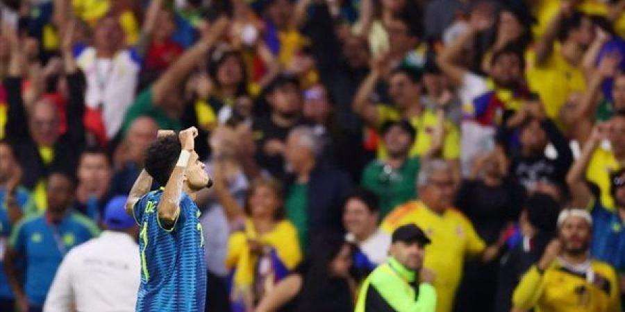 لويس دياز رجل مباراة كولومبيا ضد أوزبكستان في كأس العالم