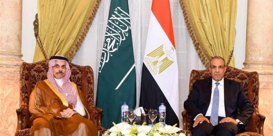 وزير الخارجية يبحث مع نظيره السعودي سبل تعزيز العلاقات الثنائية والتطورات الإقليمية