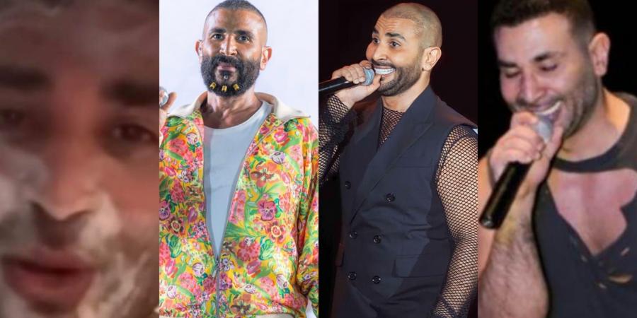الخلخال والضفائر وفيديو «حماية العيد».. إطلالات أحمد سعد التي أشعلت الجدل على مواقع التواصل