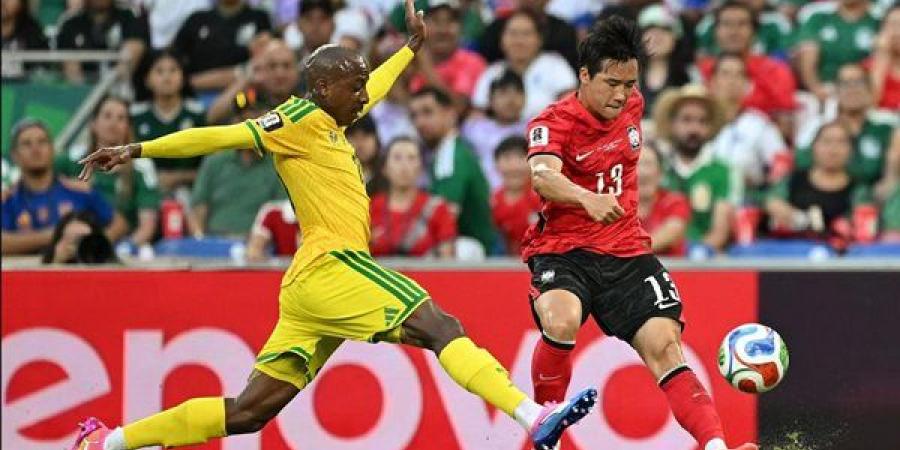 شوط أول سلبي بين جنوب أفريقيا وكوريا الجنوبية في كأس العالم 2026