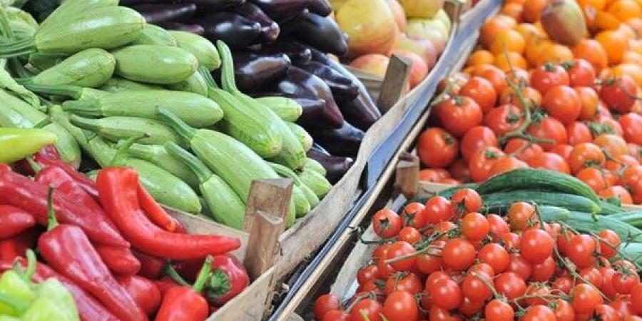 سعر الخضار اليوم، انخفاض كبير في الطماطم والفلفل الألوان وارتفاع الخيار والباذنجان
