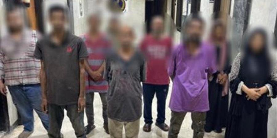 القبض على 9 متهمين باستغلال 10 أطفال في التسول بالقاهرة