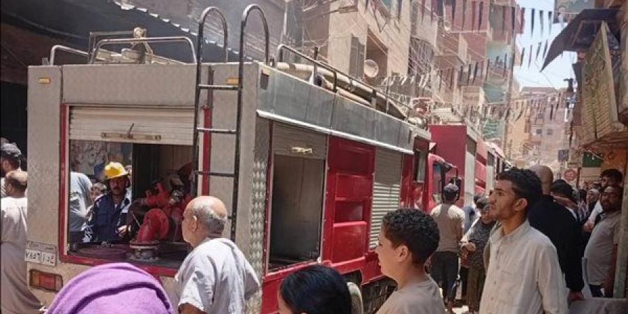 السيطرة على حريق في مخبز بقرية كفر حجازي بالغربية