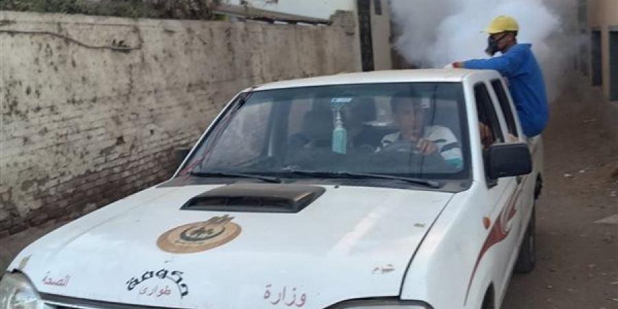 محافظة الشرقية تكثف حملات رش الناموس والحشرات الطائرة