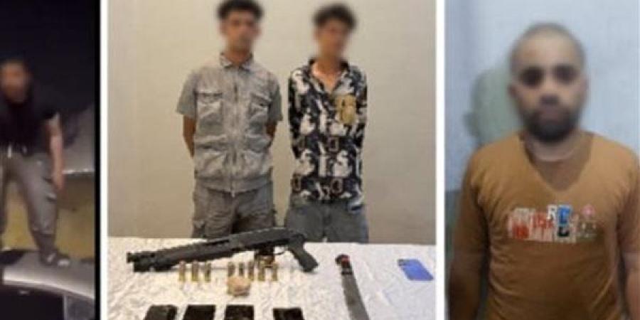 ضبط المتهمين بواقعة إتلاف سيارة بعد تداول فيديو بالقليوبية
