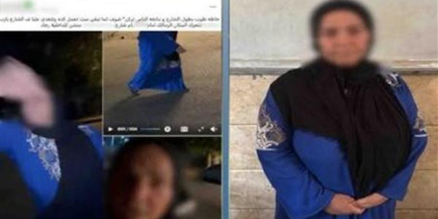 أحجار بالشارع تشعل الأزمة، حارسة عقار بالزمالك حاولت حجز أماكن السيارات وانتهت في قبضة الشرطة