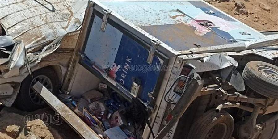 مصرع وإصابة 3 أشخاص في حادث تصادم بطريق الإسماعيلية السويس الصحراوي (صور)