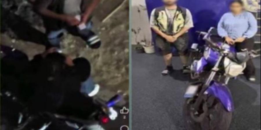 فيديو كشف المستور.. سقوط فتاة وشاب أثناء تعاطي مخدر الحشيش بالإسكندرية