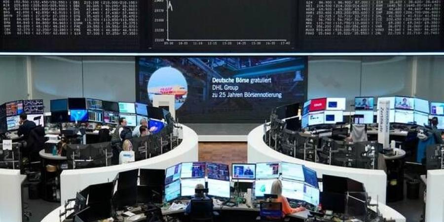 تراجع الأسهم الأوروبية طفيفاً بانتظار بيانات التضخم وقرار المركزي الأوروبي