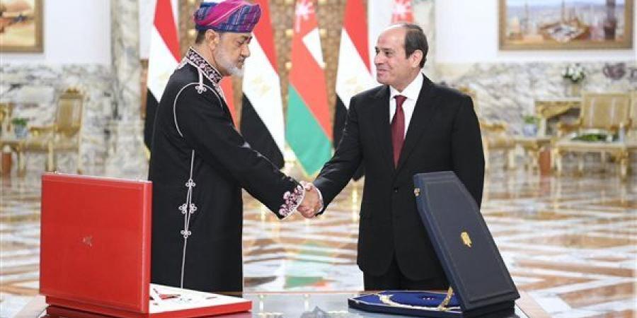 تطور العلاقات المصرية العُمانية بقيادة الرئيس السيسي والسلطان هيثم.. تعزيز الشراكة القائمة على ترسيخ الأمن والاستقرار والتنمية الاقتصادية.. وتكثيف التنسيق السياسي والدعم لمواجهة التحديات