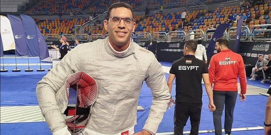 محمد عامر يضمن أول ميدالية لمصر ببطولة العالم للكبار في سلاح السيف