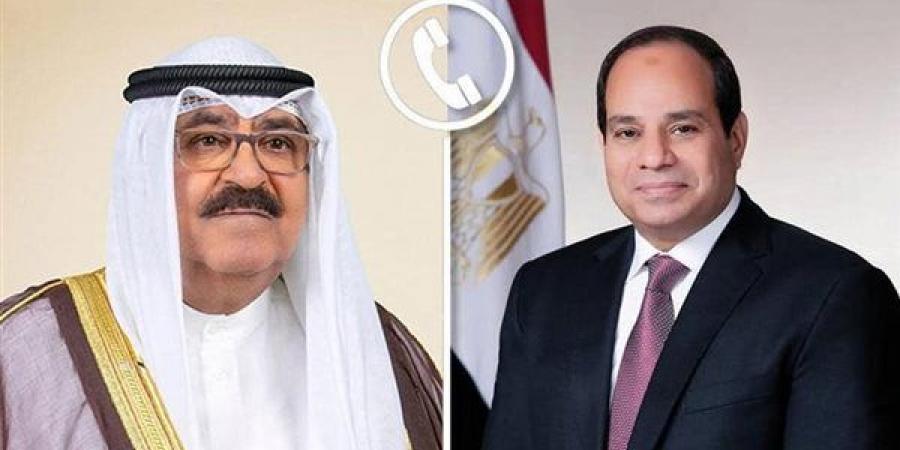 رسائل السيسي لـ أمير الكويت: ندين الاعتداءات الإيرانية عليكم.. نرفض أي محاولة للمساس بسيادة دولتكم أو العبث باستقرارها.. أمنكم وسائر الدول العربية جزء لا يتجزأ من الأمن القومي المصري