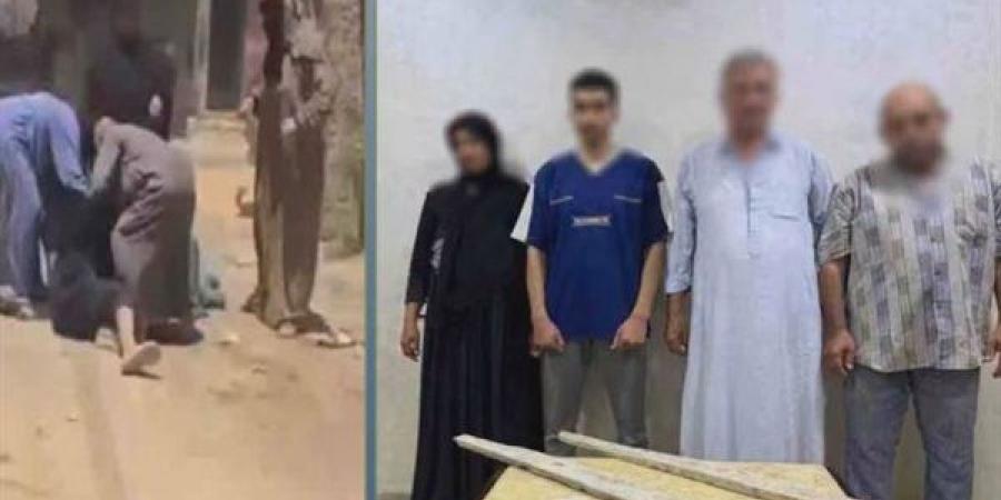 خلافات الجيرة وراء الاعتداء على سيدة بالعصي في كفر الشيخ والأمن يضبط المتهمين