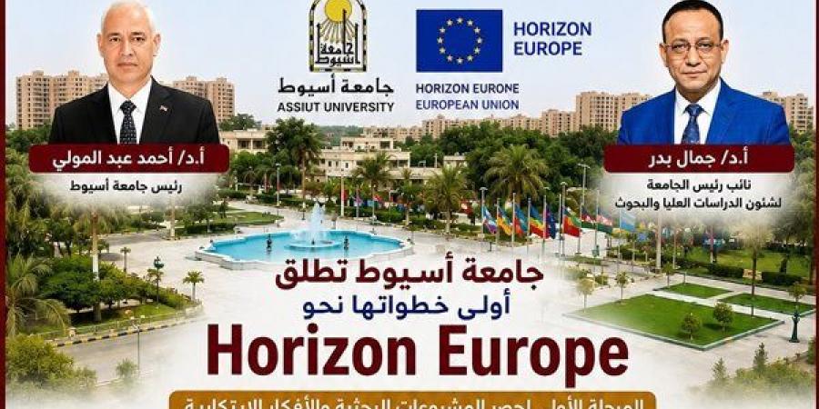 جامعة أسيوط تبدأ حصر الأبحاث والأفكار الابتكارية استعدادًا لبرنامج "أفق أوروبا"