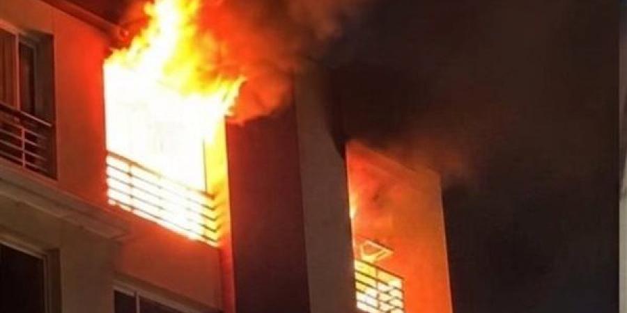 السيطرة على حريق داخل شقة سكنية بمشروع دار مصر 2 في دمياط الجديدة