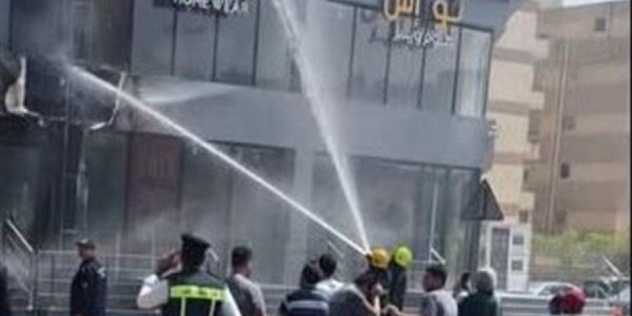 إخماد حريق نشب داخل محل ملابس في المقطم - النيل نيوز