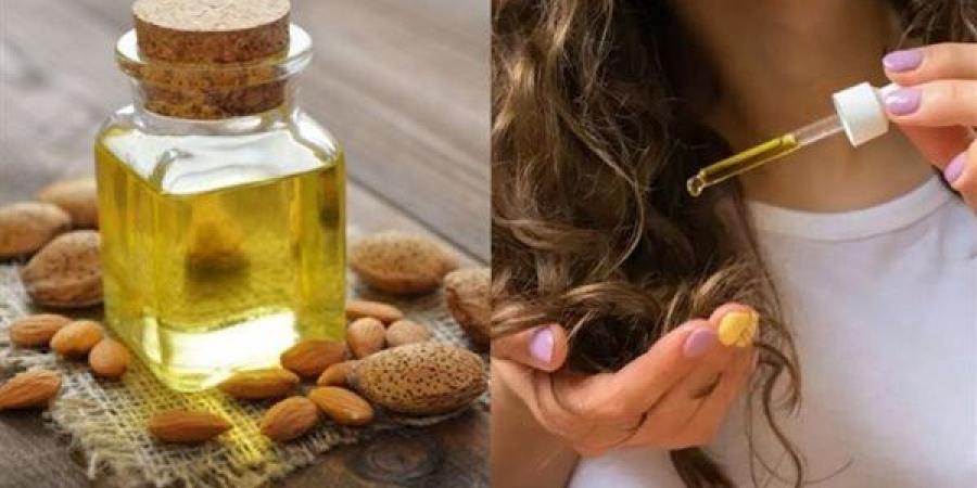 ترطيب ولمعان وتقليل التكسر، تعرفي على فوائد زيت اللوز الحلو للشعر - النيل نيوز