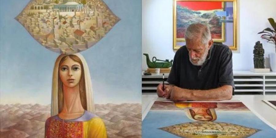 صاحب لوحة "جمل المحامل"، وفاة الفنان الفلسطيني سليمان منصور عن عمر ناهز 79 عاما - النيل نيوز