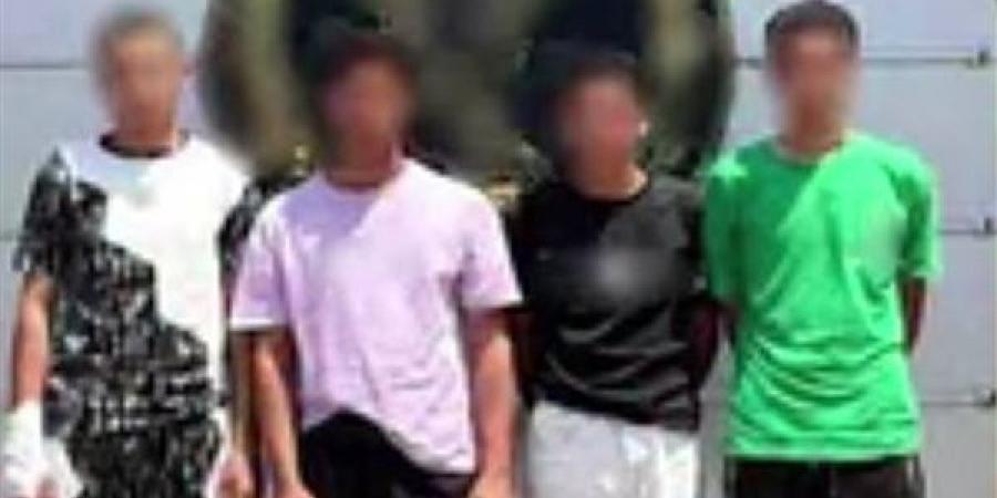 كلب للاستعراض وفرض السيطرة، سقوط 4 عاطلين بعد ترويع المارة والإشارات الخادشة للحياء بالإسكندرية - النيل نيوز