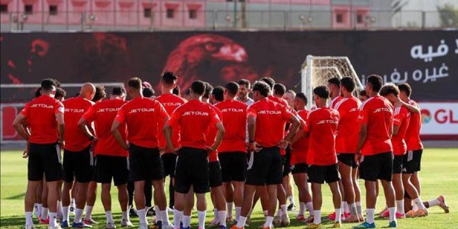 الأهلي يختتم استعداداته لمواجهة زد في الدوري الممتاز - النيل نيوز
