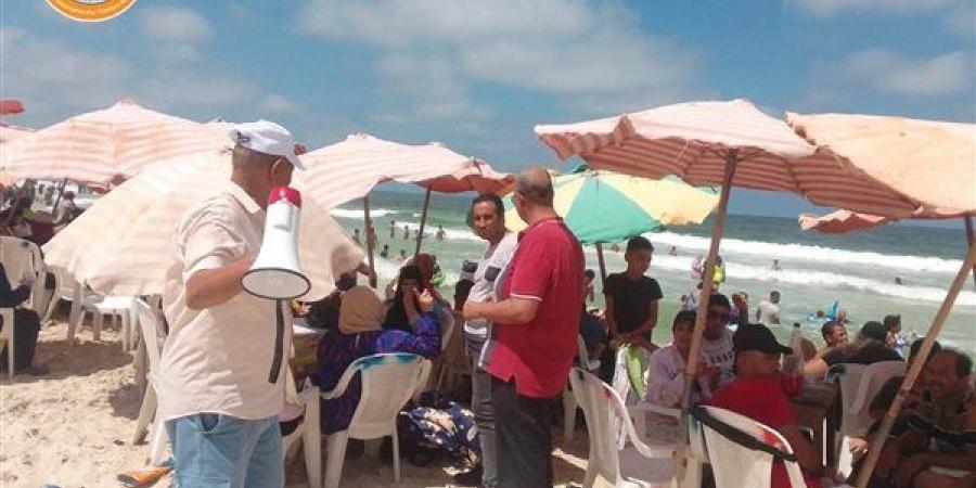 جولات ميدانية على شواطئ الإسكندرية للتأكد من الانضباط والالتزام - النيل نيوز