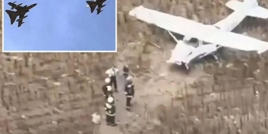 القوات الجوية المجرية تتصدى لشاب سرق طائرة وحلق بها فوق منشأة نووية - النيل نيوز