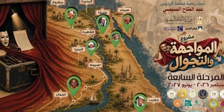 الثقافة تطلق المرحلة السابعة من مشروع "المواجهة والتجوال" للوصول إلى 250 قرية - النيل نيوز