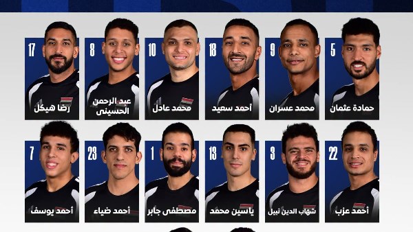 منتخب مصر يستعد لمواجهة إفريقيا الوسطى في دور الـ16 من بطولة إفريقيا للكرة الطائرة في تونس غدًا