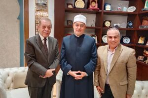 مفتي الجمهورية يلتقي مساعد وزير الخارجية لشؤون الثقافة لاستكشاف فرص التعاون المشترك