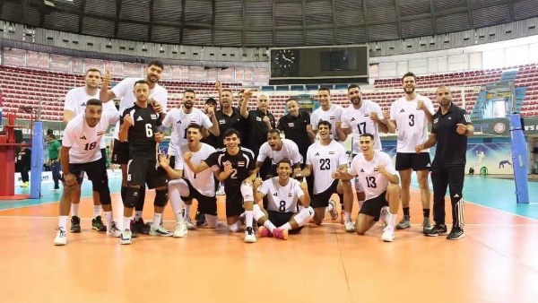 منتخب مصر للكرة الطائرة يتأهل لثمن نهائي أمم أفريقيا بتحقيق العلامة الكاملة
