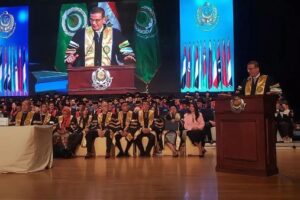 وزير الزراعة يشارك في احتفالية تخرج طلاب الأكاديمية العربية للعلوم والتكنولوجيا والنقل البحري