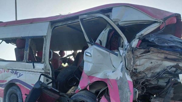 مصادر تؤكد استقرار حالات الطلاب في حادث أتوبيس مدرسة سان جون الدولية