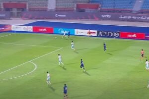 حامد عبدالله يفتتح التسجيل لصالح الشرقية إنبي ضد بيراميدز في الدوري