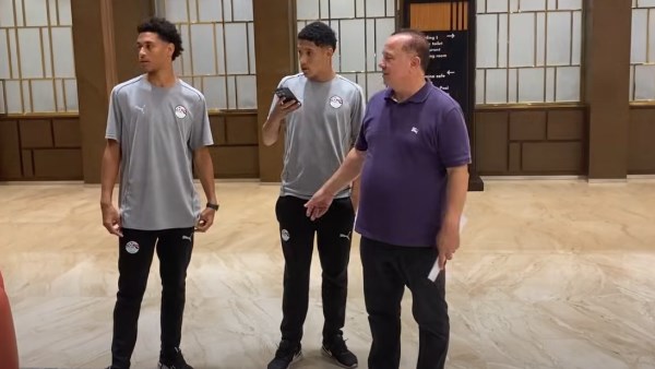 شوقي غريب يرافق جهاد أيمن ورضا بابكر في زيارة لمركز المنتخبات الوطنية