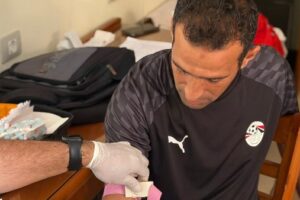 إجراء كشف طبي للاعبي منتخب الكرة الشاطئية وعبد الرازق يتولى قيادة التدريب التكتيكي