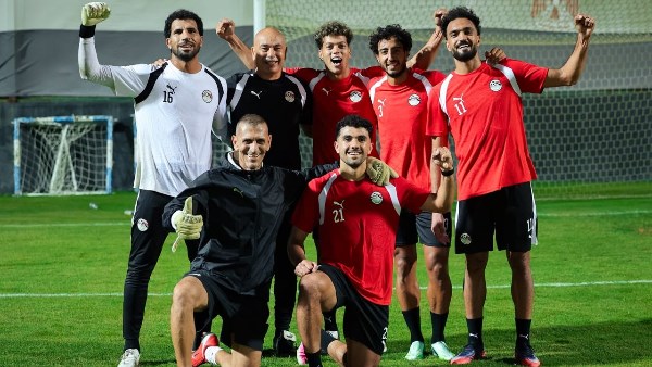 منتخب مصر يجري تدريبات استشفائية وتقسيمة في إطار التحضير لتصفيات أمم أفريقيا