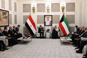 رئيس الوزراء يؤكد ارتباط أمن الكويت ودول الخليج العربي بالأمن القومي المصري