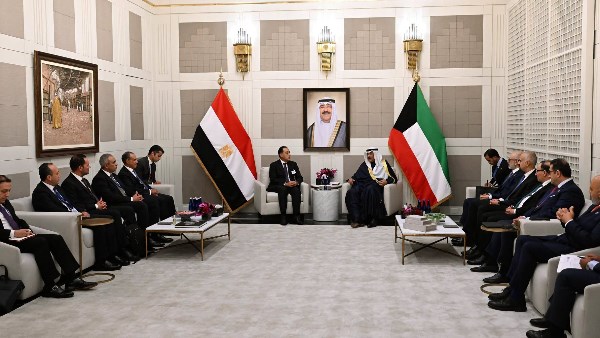 رئيس الوزراء يؤكد ارتباط أمن الكويت ودول الخليج العربي بالأمن القومي المصري