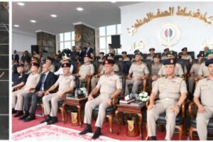 وزير الدفاع يشارك في احتفال تخريج الدفعة 163 من ضباط صف المعلمين مع عرض فيديو وصور