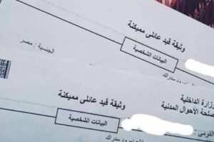 طريقة الحصول على قيد عائلي في عام 2026