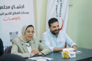 أمال إمام تؤكد على أهمية استثمار قدرات الشباب وتأهيل الكوادر الجديدة لتعزيز العمل الإنساني والتطوعي
