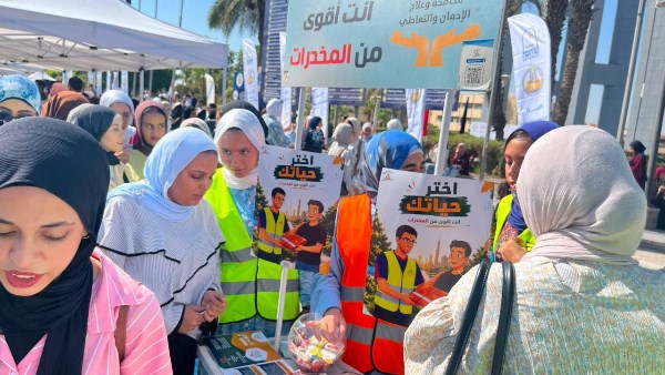 بيوت التطوع بصندوق مكافحة الإدمان في الجامعات تفتح أبوابها للطلاب لتوعية حول مخاطر المخدرات