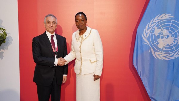 مسئولة أممية تبحث تعزيز التعاون في الأمن البحري ومحاربة الجرائم السيبرانية مع وزير العدل