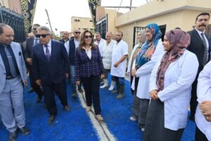 افتتاح أعمال تطوير مجزر بلقاس ومتابعة سير العمل في مجزر ميت الكرماء بحضور وزيرة التنمية المحلية والبيئة ومحافظ الدقهلية