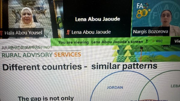 لجنة مبيدات الآفات تشارك في ويبنار إقليمي تنظمه “الفاو” لدعم الخدمات الاستشارية الزراعية