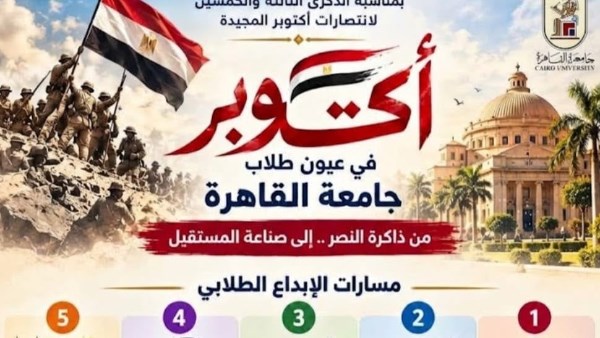 مسابقة جامعة القاهرة «أكتوبر في عيون طلاب الجامعة» توفر جوائز مالية محفزة للمشاركين