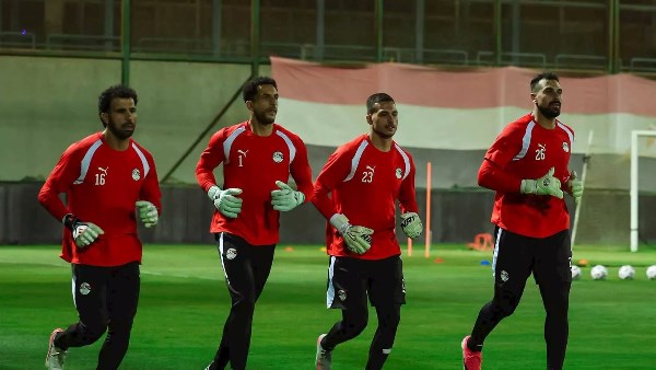 منتخب مصر لكرة القدم يستأنف تدريباته استعداداً لملاقاة أنجولا