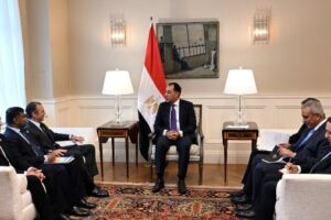 مدبولي يؤكد لشيفرون العالمية استعداد الحكومة لتوفير الدعم وفقاً لقوانين الاستثمار في مصر