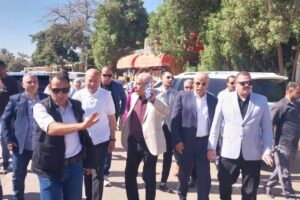 محافظ القاهرة يقوم بجولة تفقدية في مشروع خطوط مياه محطة كفر العلو بحلوان والتبين بتكلفة 1.4 مليار جنيه